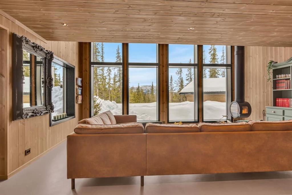 Peaceful Oasis. Panoramic Forest- & Mountain View. Sauna. Beitostolen Esterno foto
