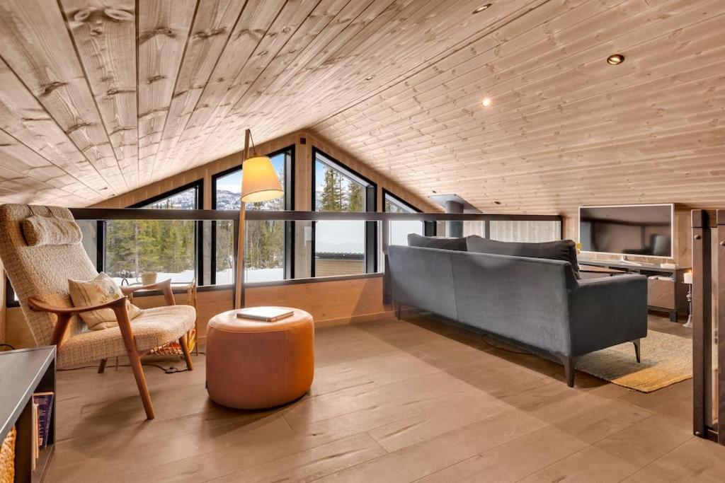 Peaceful Oasis. Panoramic Forest- & Mountain View. Sauna. Beitostolen Esterno foto